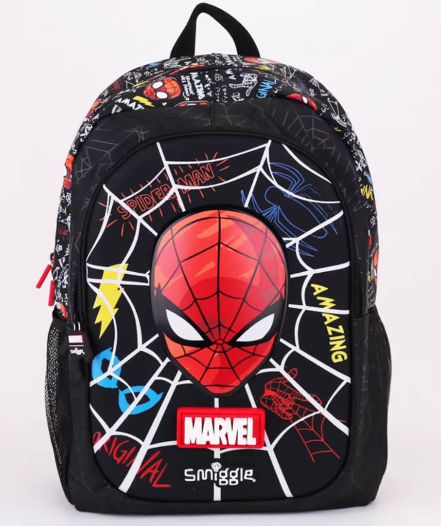 Grand Sac au dos spider man muticolore