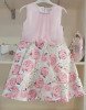 ROBE ROSE FLEURIE DE ROSE 